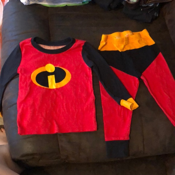 incredibles baby pajamas